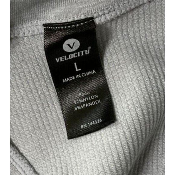 VELOCITY Woman's Blue Racerback Tank Top Size Large - Picture 4 of 13